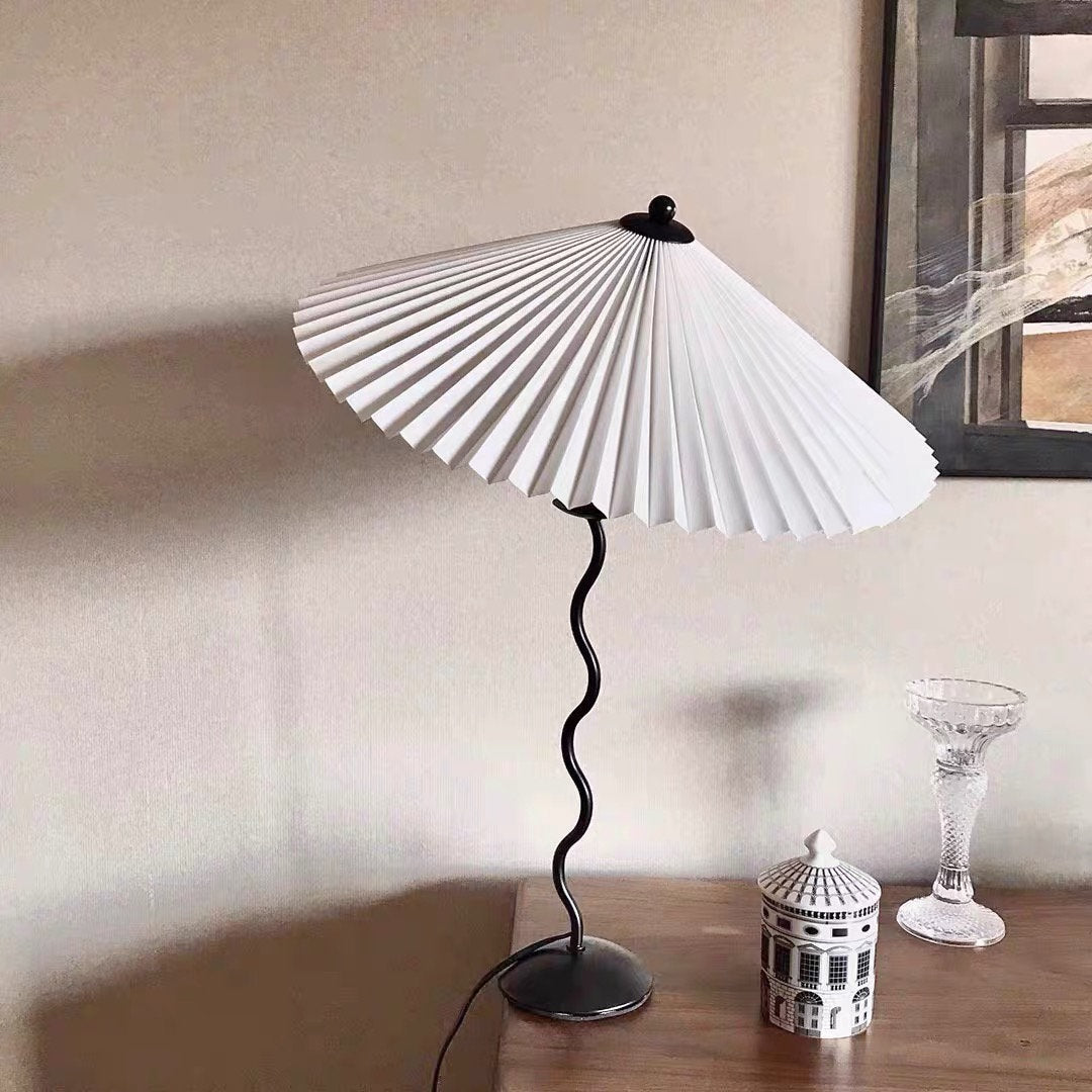 Lampa stołowa falista Rokow