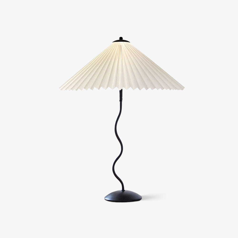 Lampa stołowa falista Rokow