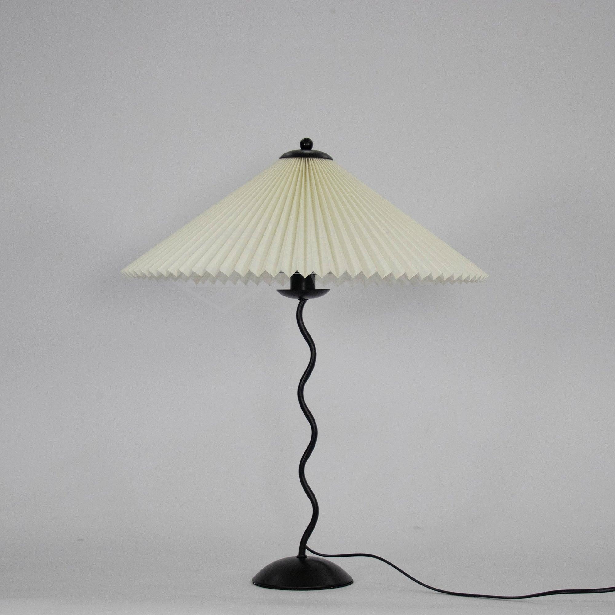 Lampa stołowa falista Rokow