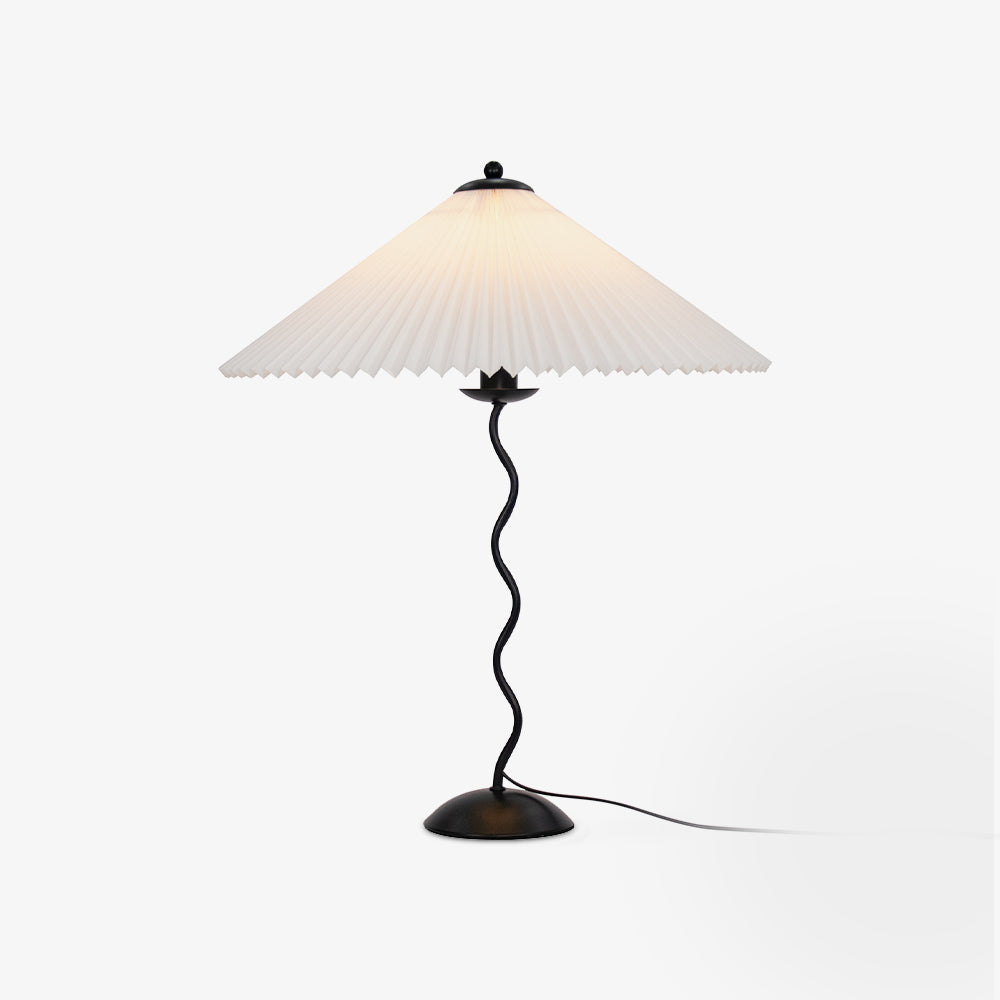 Lampa stołowa falista Rokow