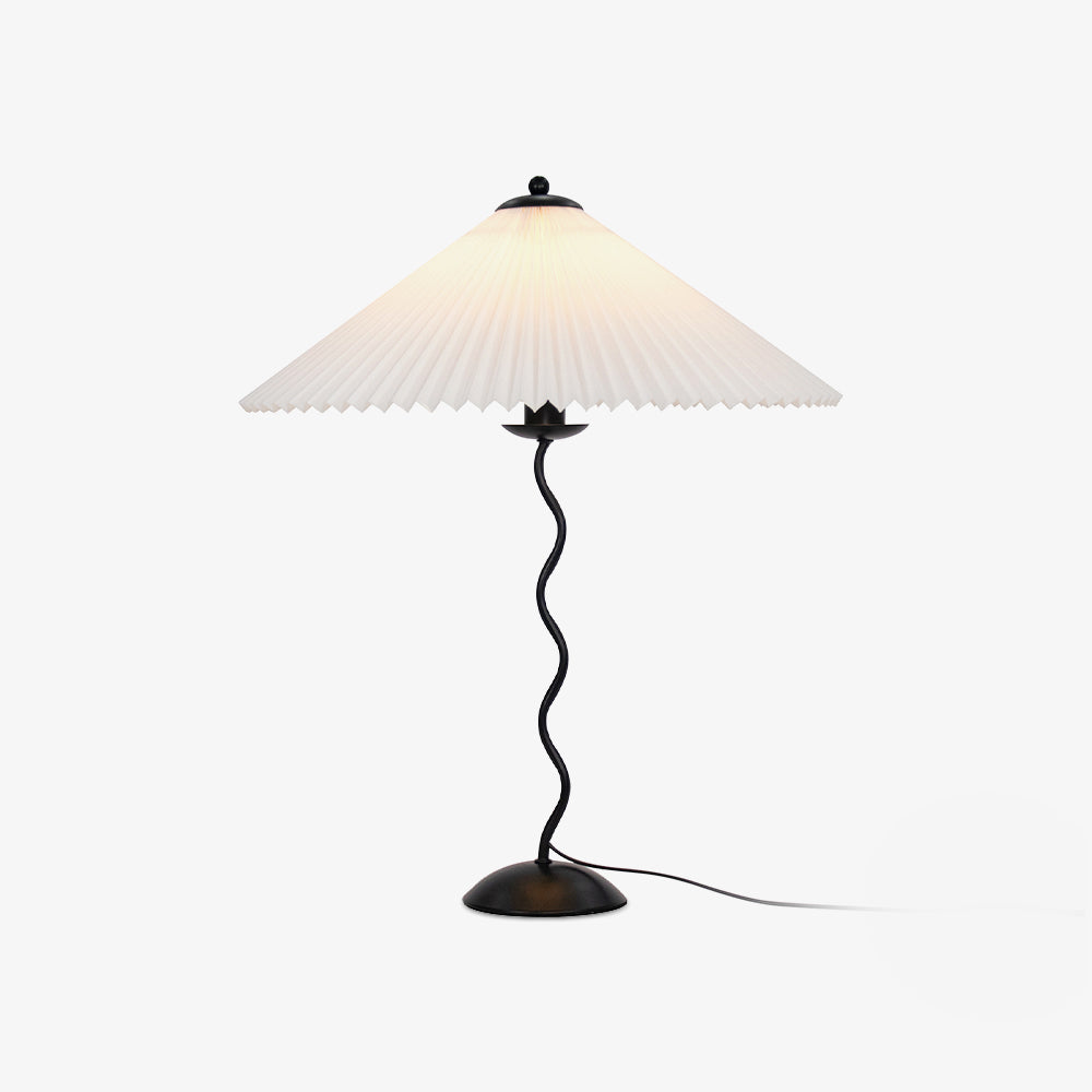 Lampa stołowa falista Rokow
