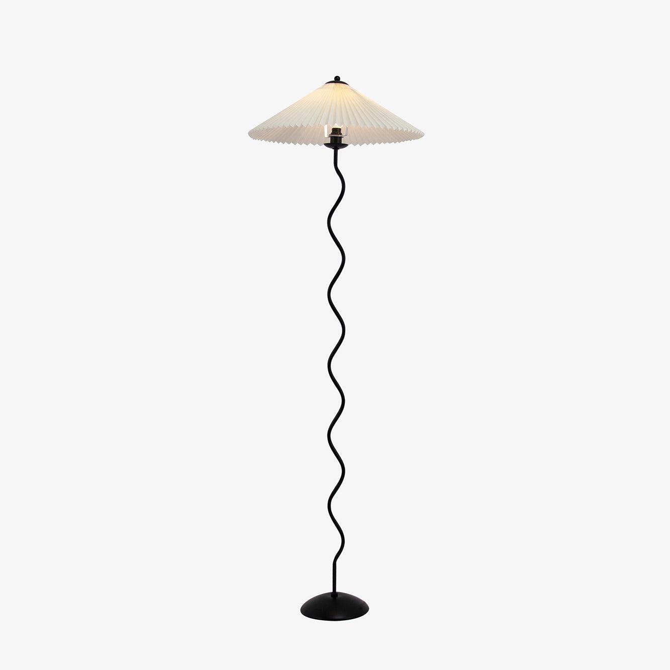Lampa podłogowa falista Zelko