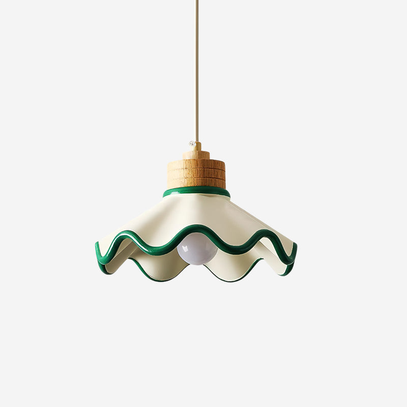 Lampa wisząca falowana Levenel