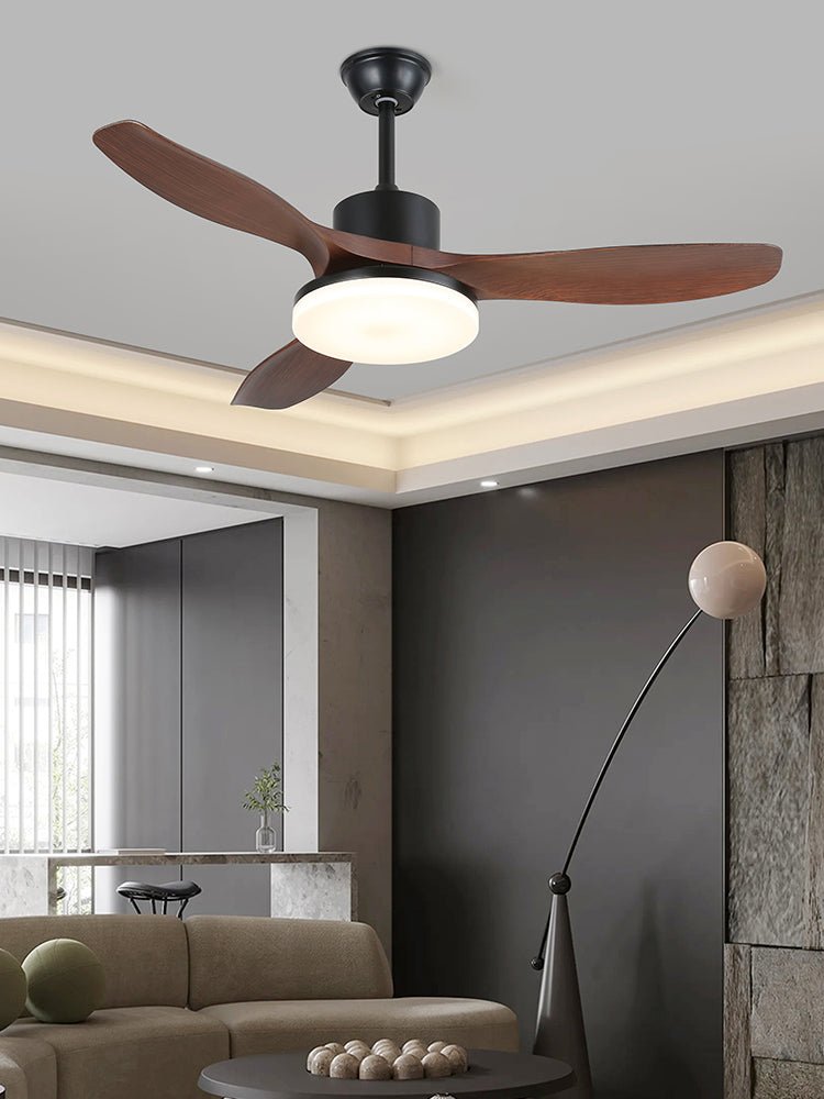Lampa z wentylatorem sufitowym Sorelza
