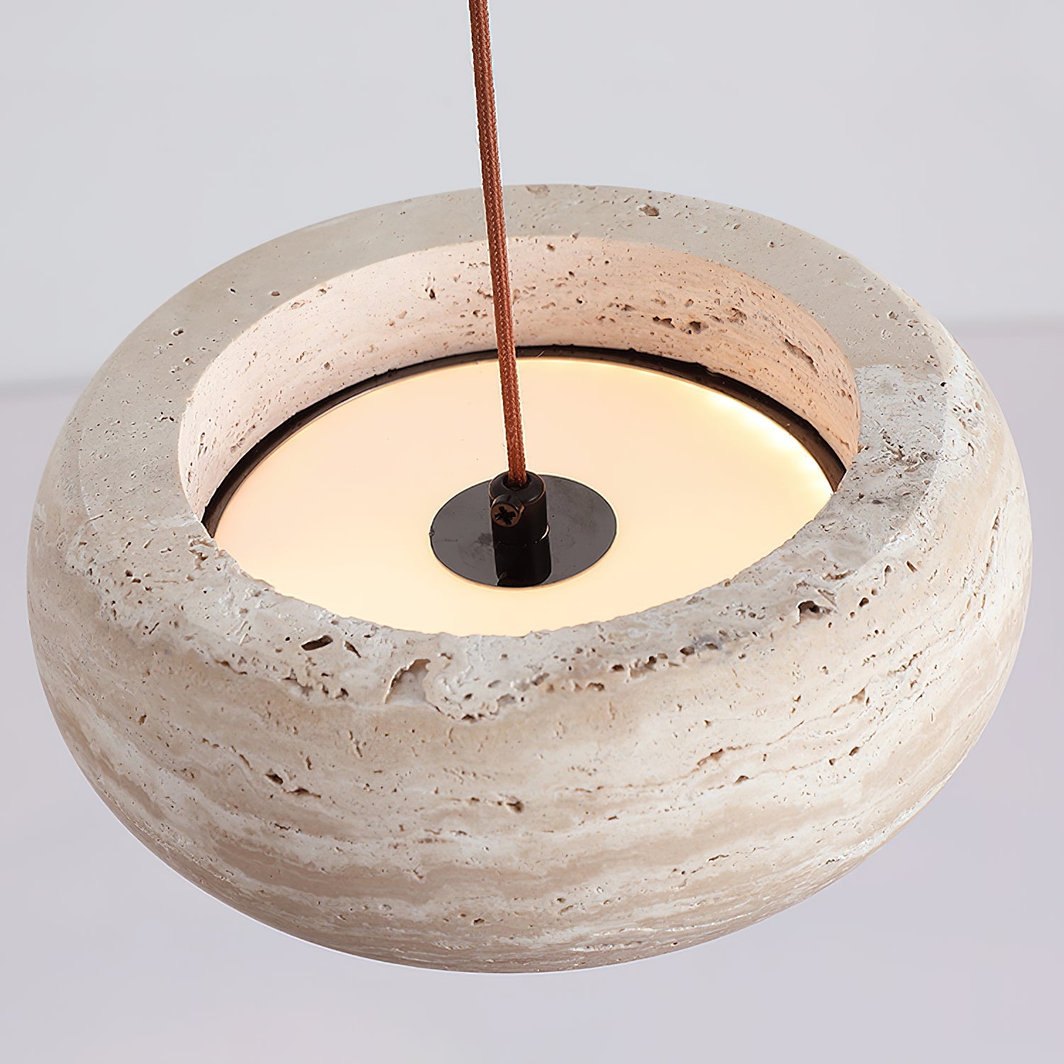Lampa wisząca okrągła Tomanar