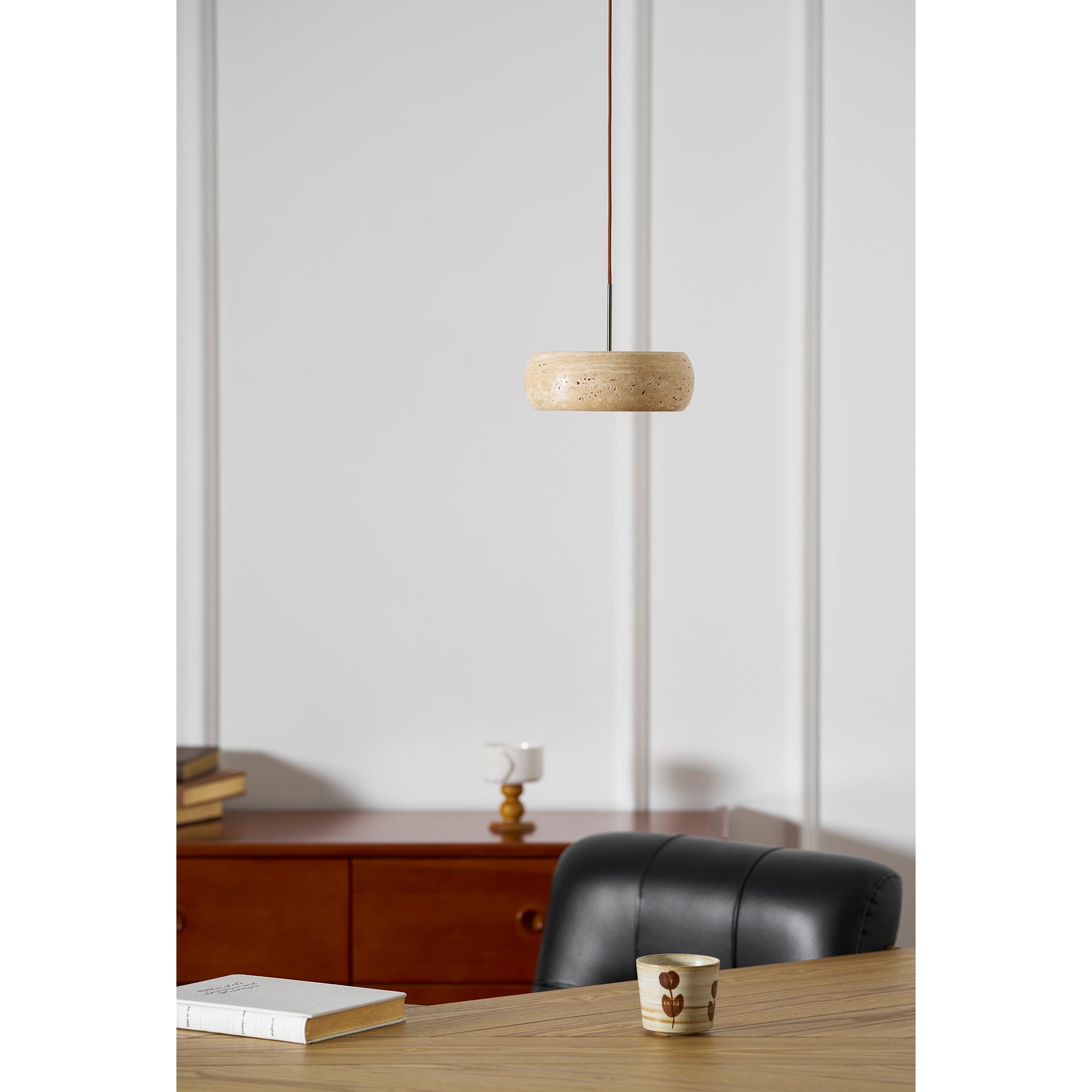 Lampa wisząca okrągła Tomanar