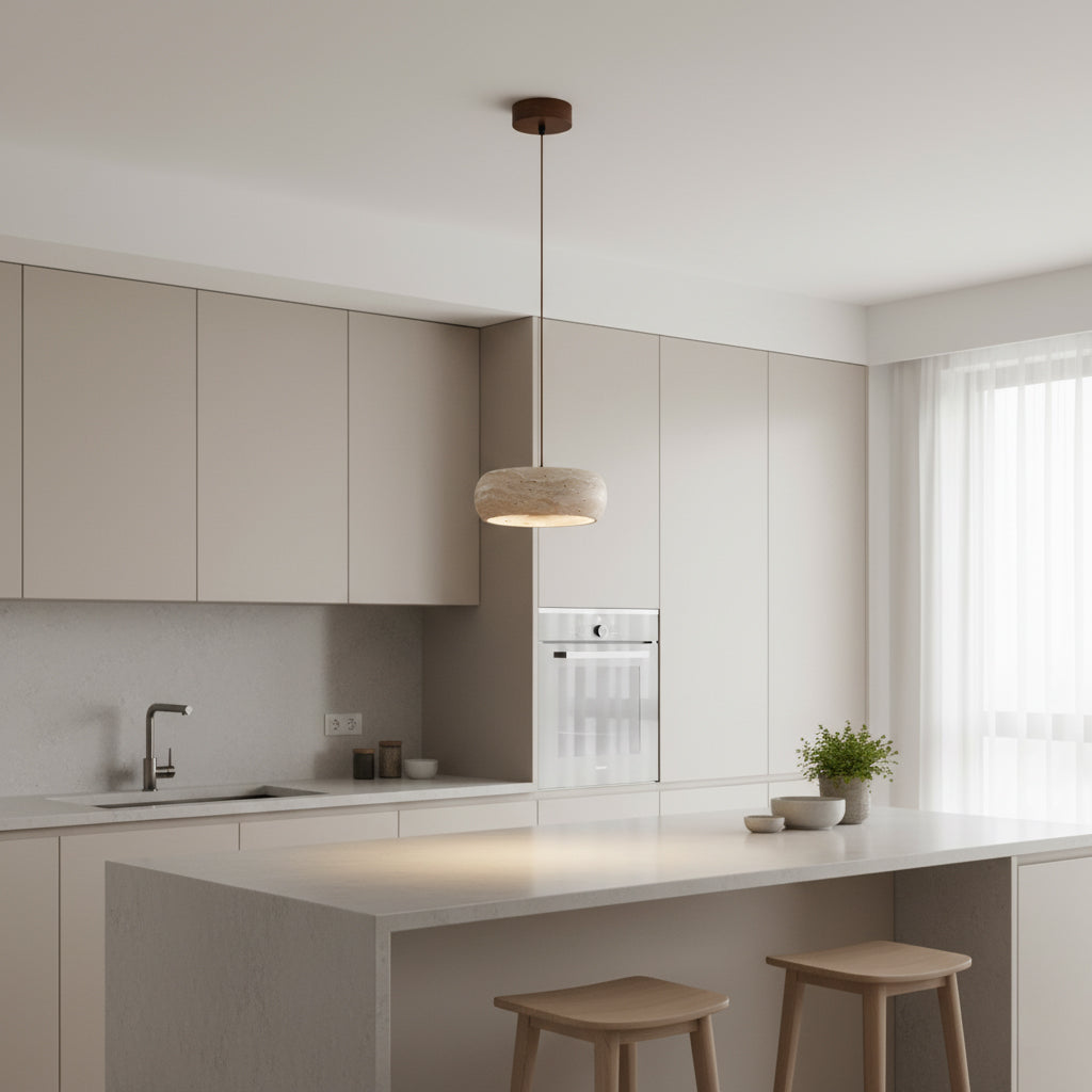 Lampa wisząca okrągła Tomanar
