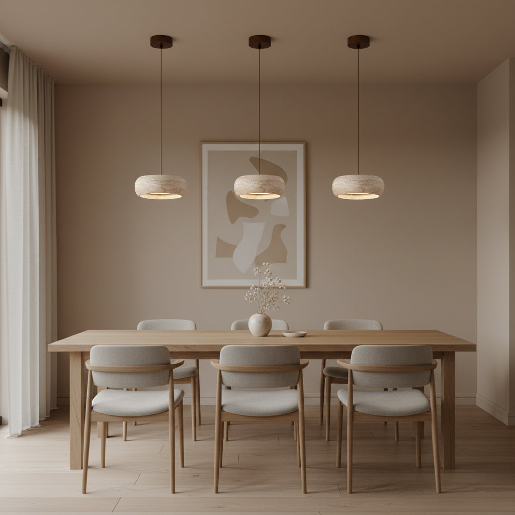 Lampa wisząca okrągła Tomanar