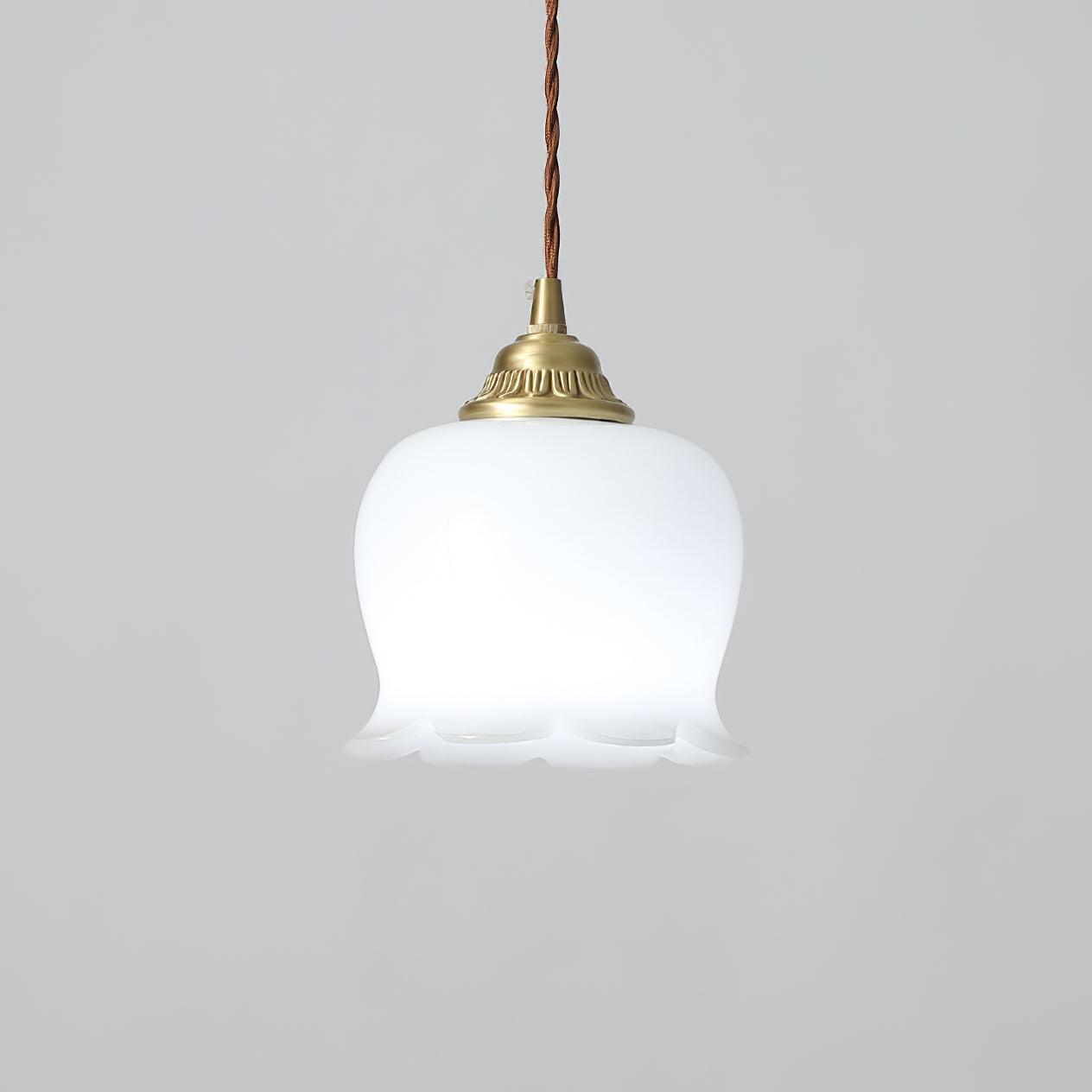 Lampa wisząca kwiatowa Anow