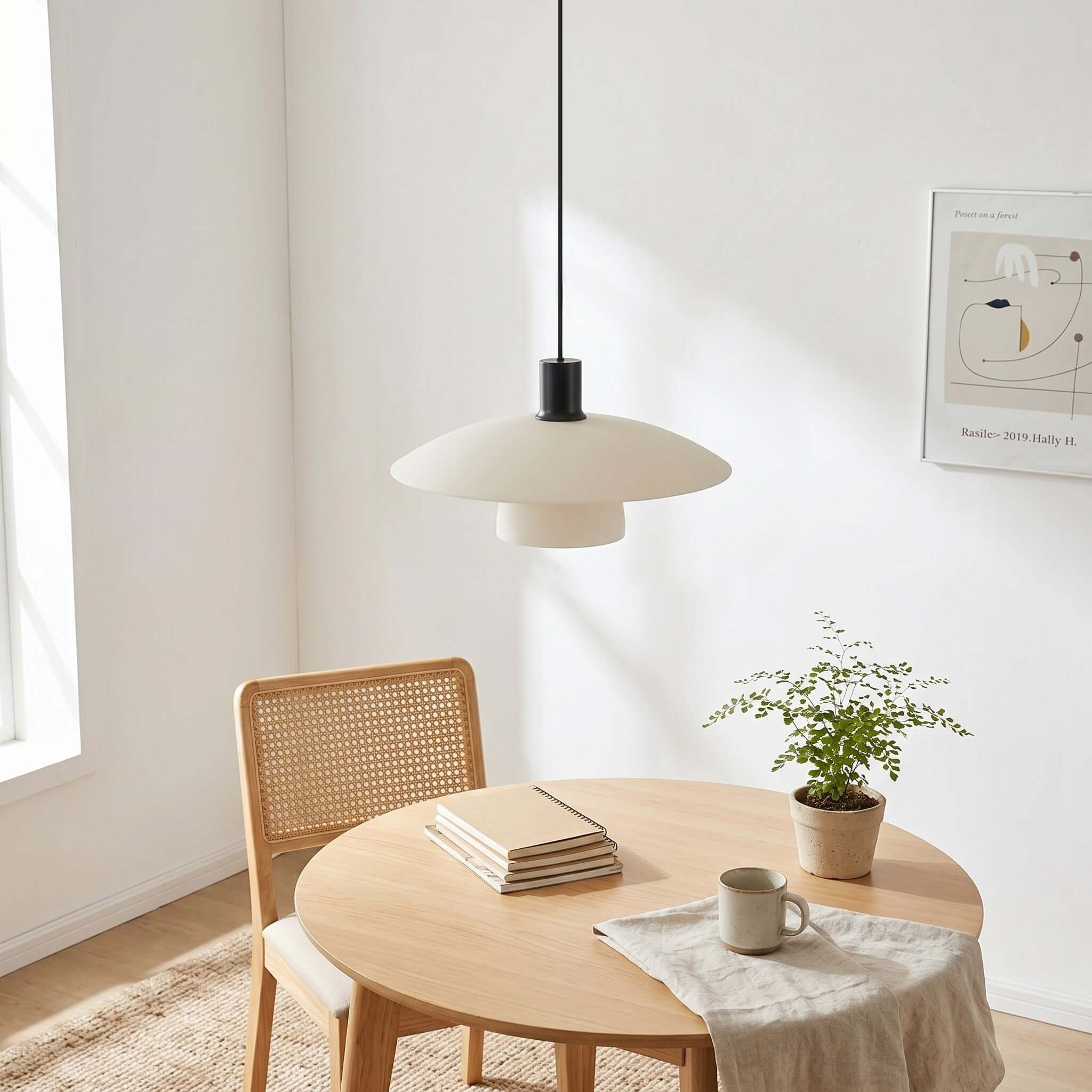 Lampa wisząca okrągła Jarlenro