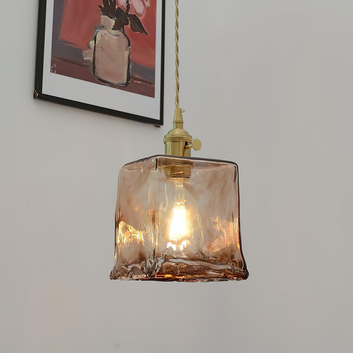 Lampa wisząca vintage Wikevol