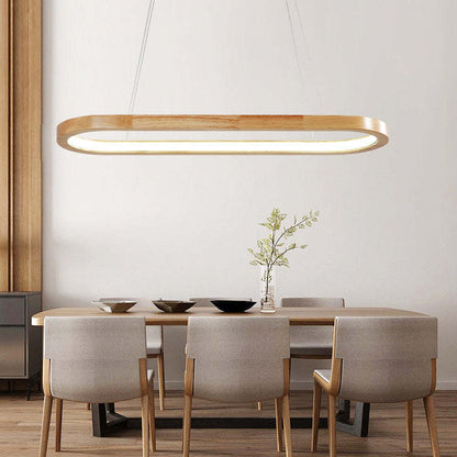 Lampa wisząca owalna Klaer