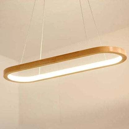Lampa wisząca owalna Klaer