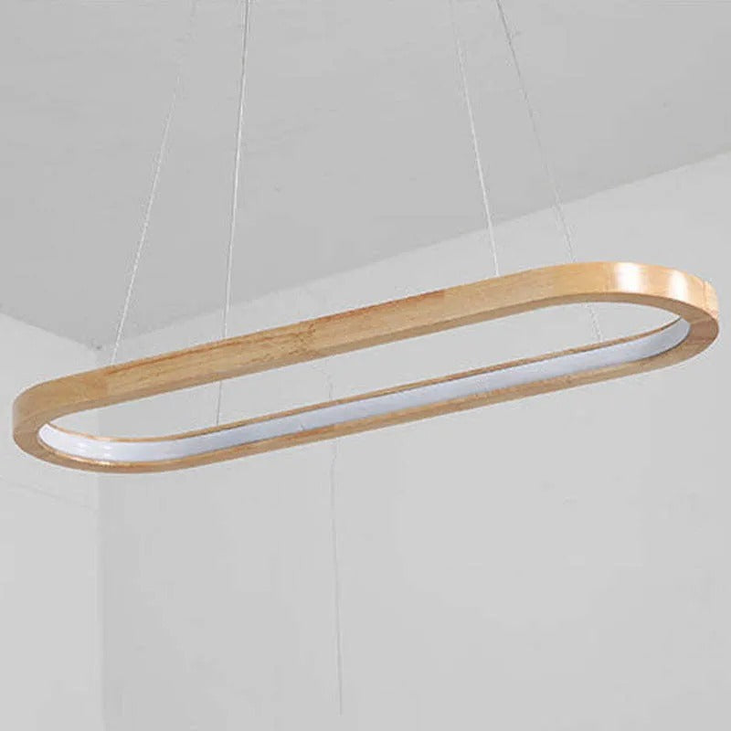 Lampa wisząca owalna Klaer
