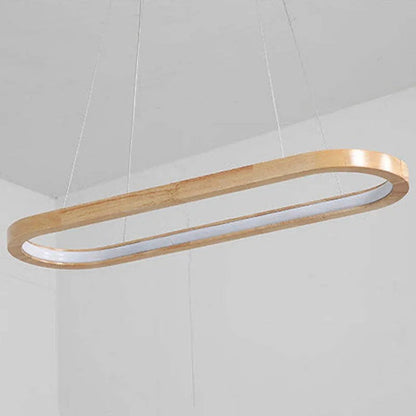 Lampa wisząca owalna Klaer