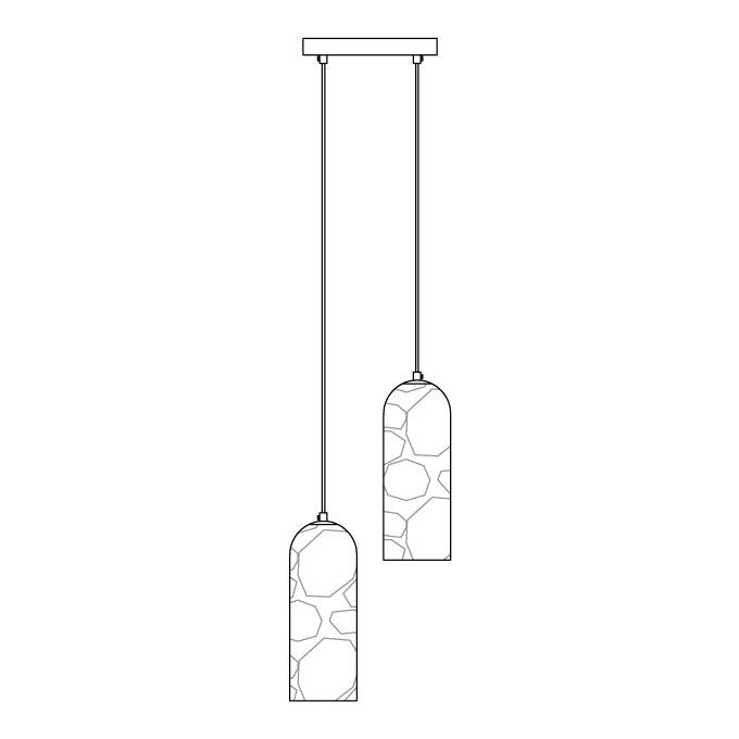 Lampa wisząca Ivorener
