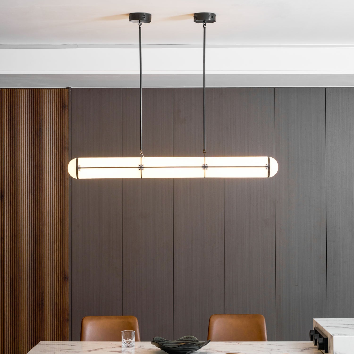 Lampa wisząca liniowa Kralowen
