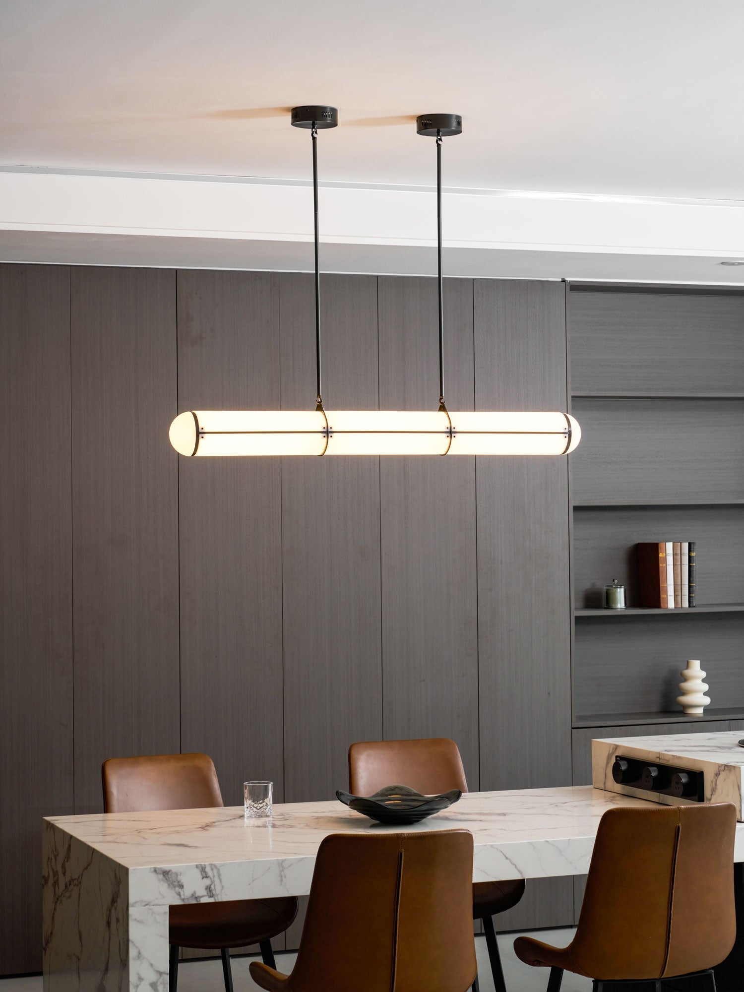 Lampa wisząca liniowa Kralowen