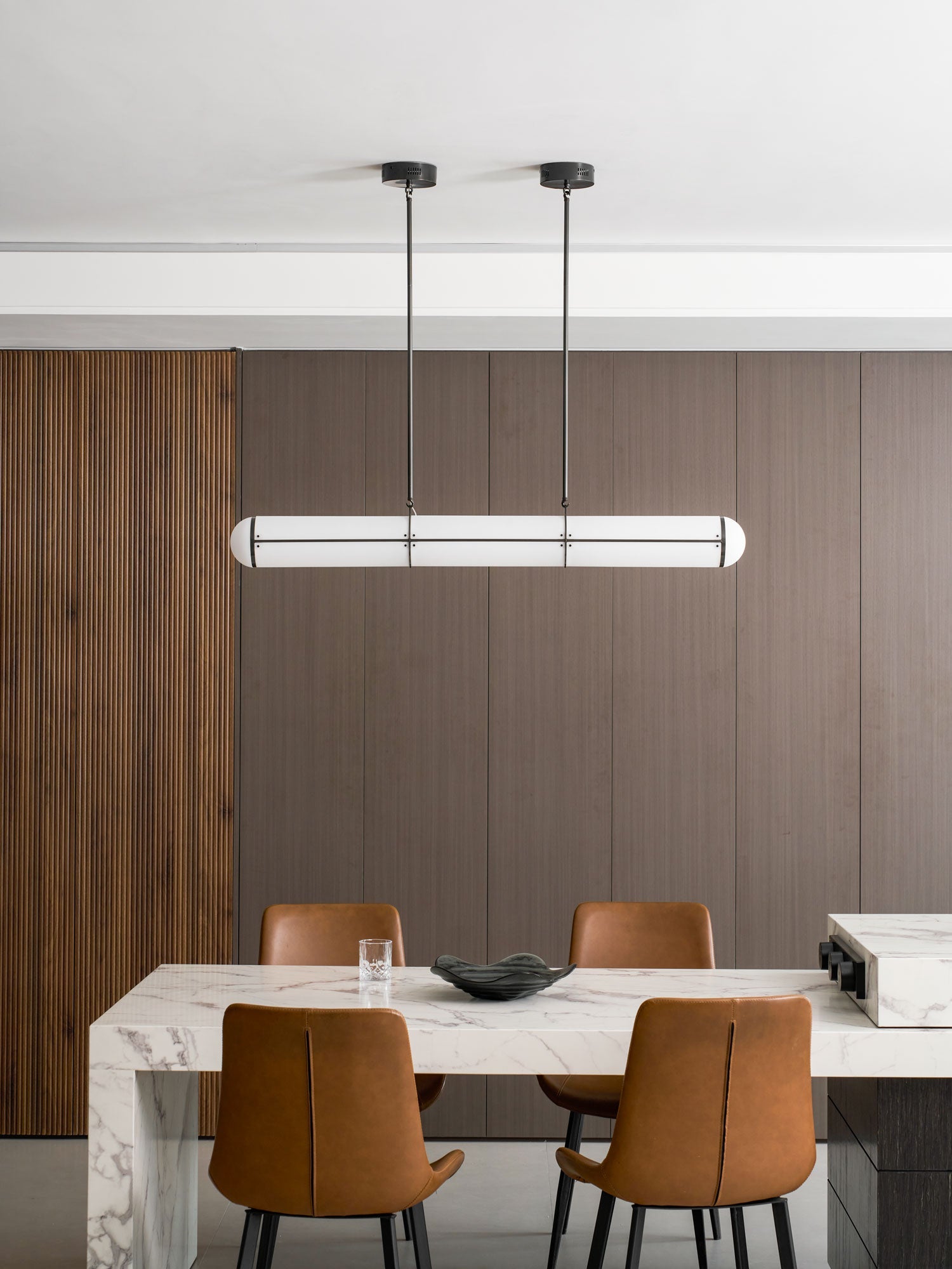 Lampa wisząca liniowa Kralowen